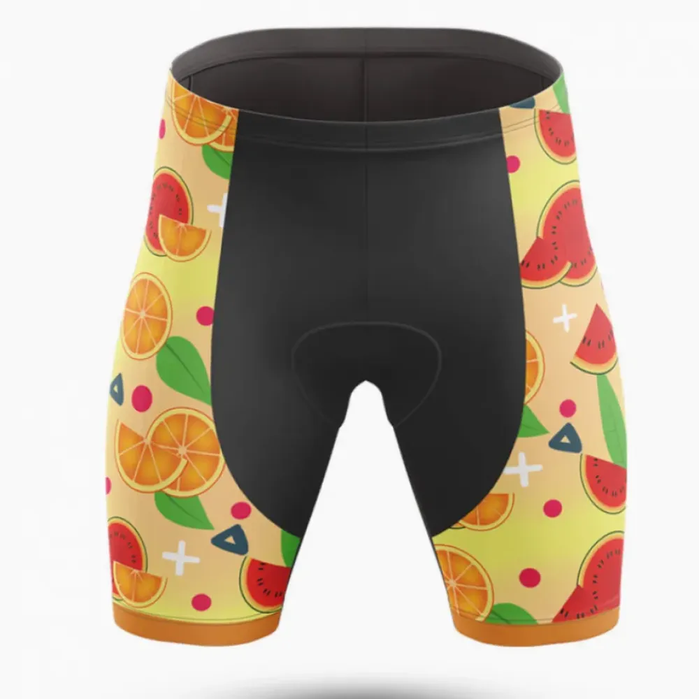 Fruitful Life Shorts Colorful Yellow/Black/Pink