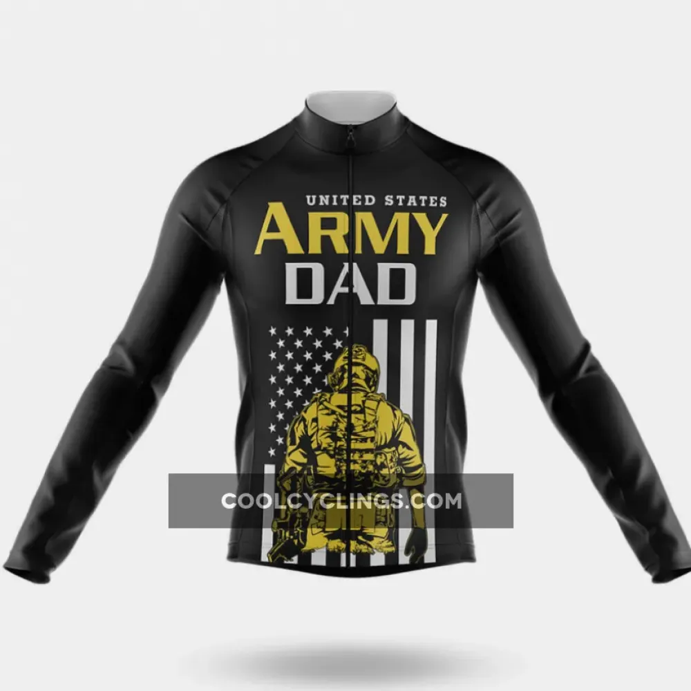 Army Dad Military Pride Black/Yellow/White