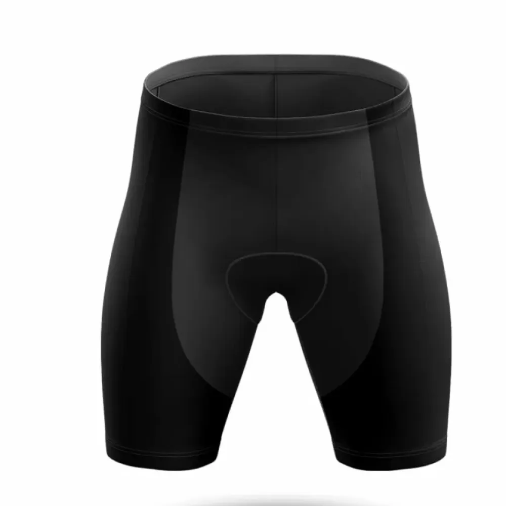 Cycling Shorts Breathable Black/Gray/Purple