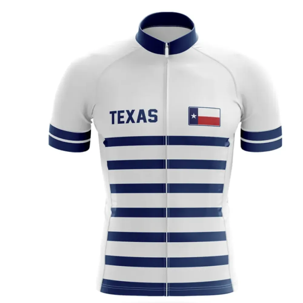 Texas S25 Cycling Jersey Navy/White/Red
