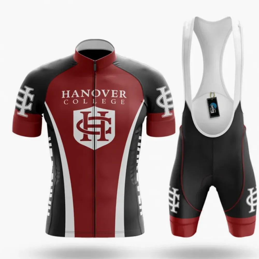 Hanover College Cycling Kit Full Set College Red/Black/White