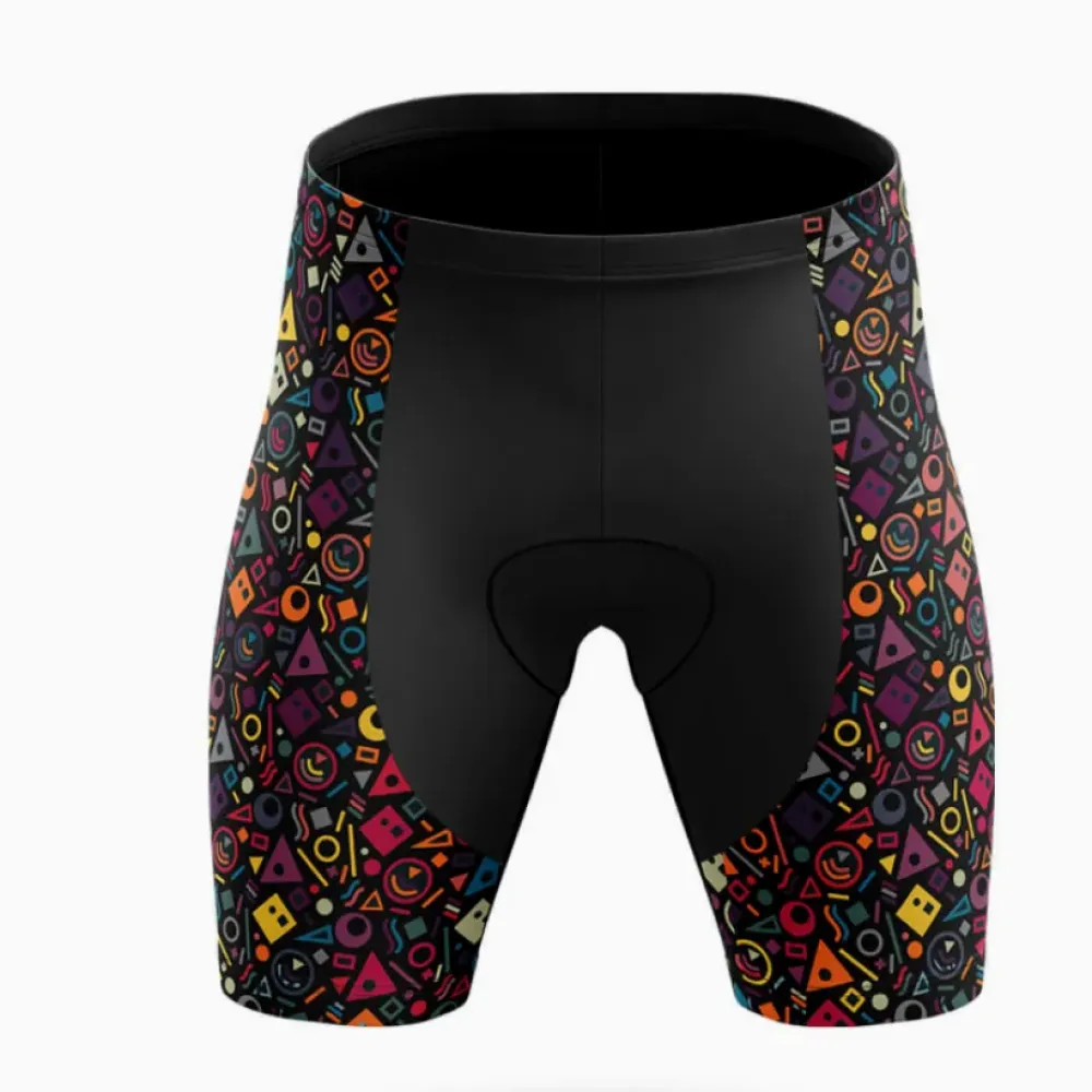 Lady With Class Geometric Black/Purple/Orange