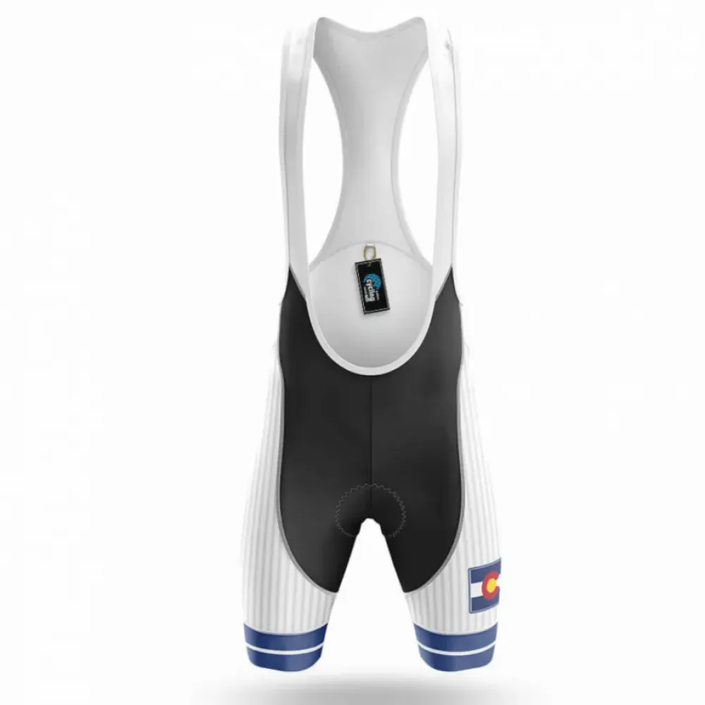 Colorado S28 Cycling Bibs White/Black/Blue