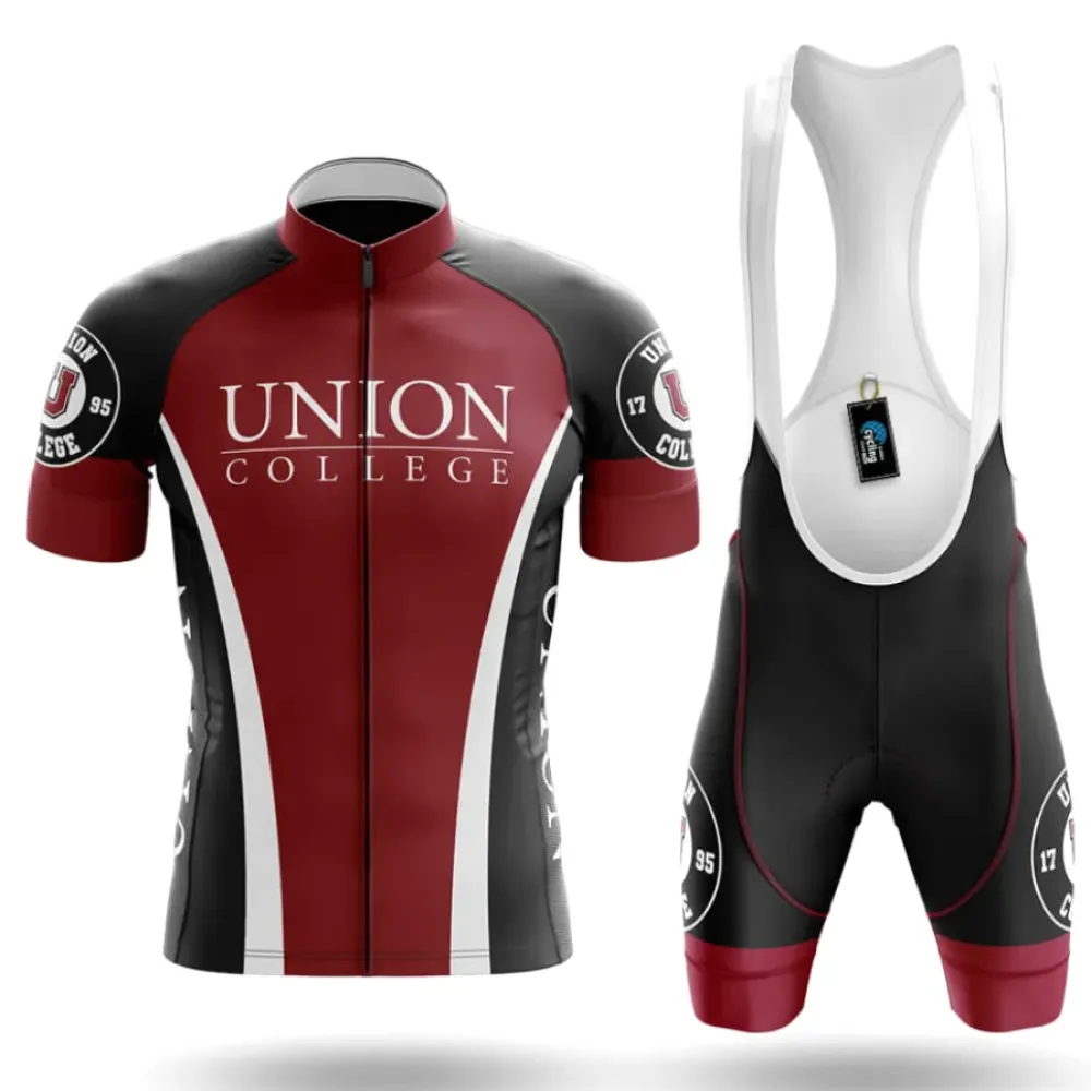 Union College Cycling Kit Full Set Black/Red/White
