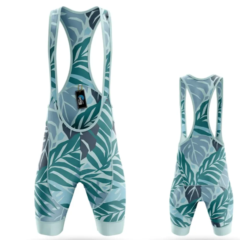 Cycling Kit Tropical Palm Blue/Green/Gray
