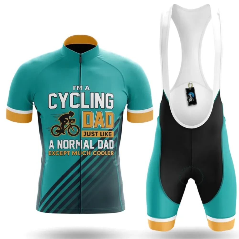Cycling Dad Kit Cooler Teal/Black/Yellow