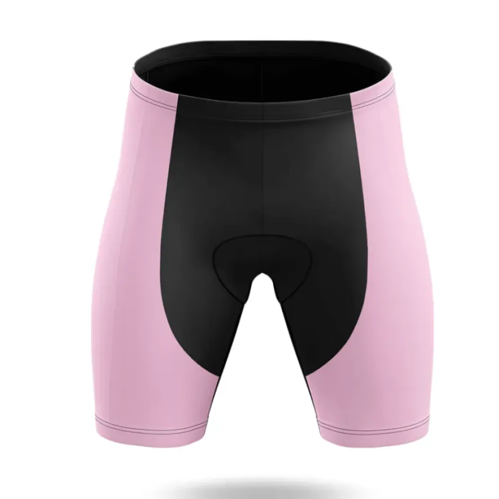 Cycling Kit Shorts Comfortable Pink/Black/Light Pink