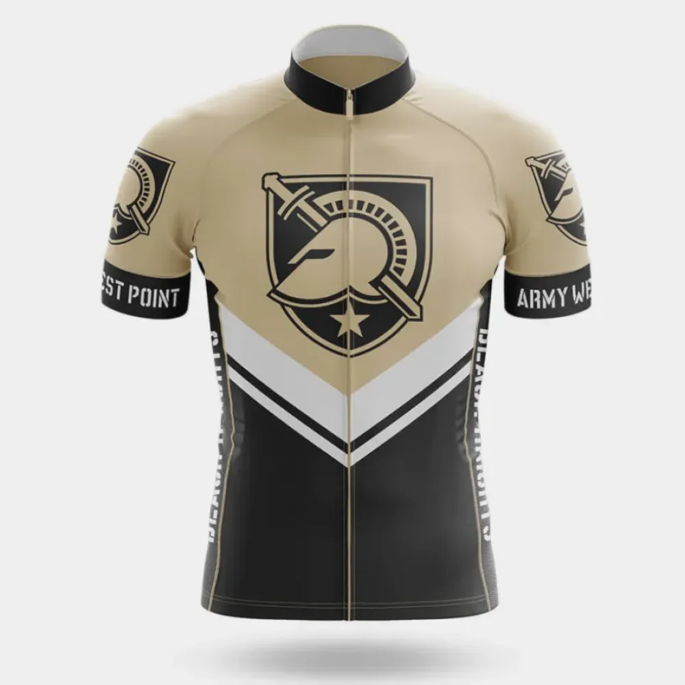 West Point Cycling Jersey Military Academy Gold/Black/White