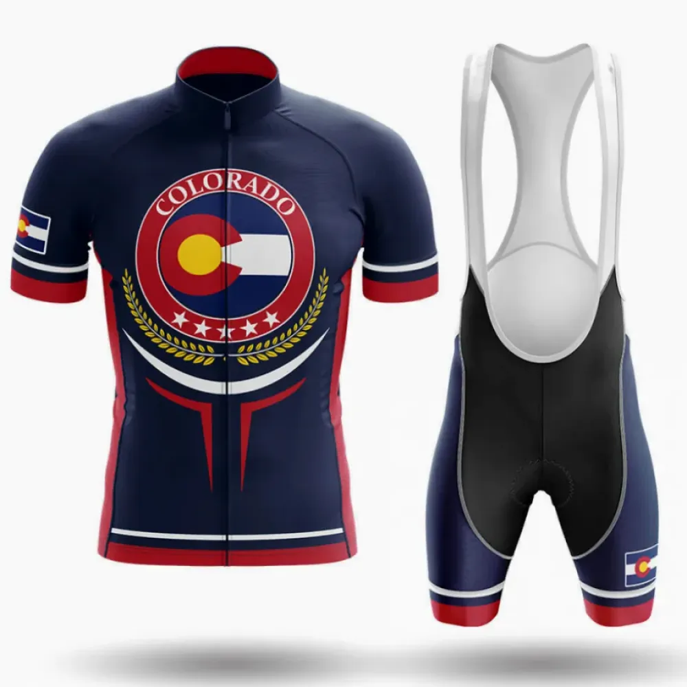 Colorado V19 Cycling Kit Full Set Navy/Red/White