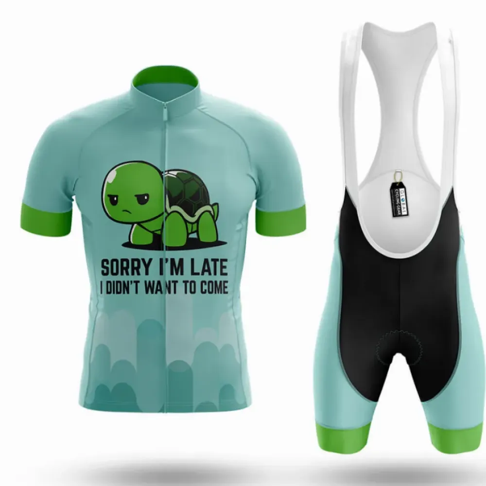 Giro Late Turtle Cycling Kit Aqua/Black/Green