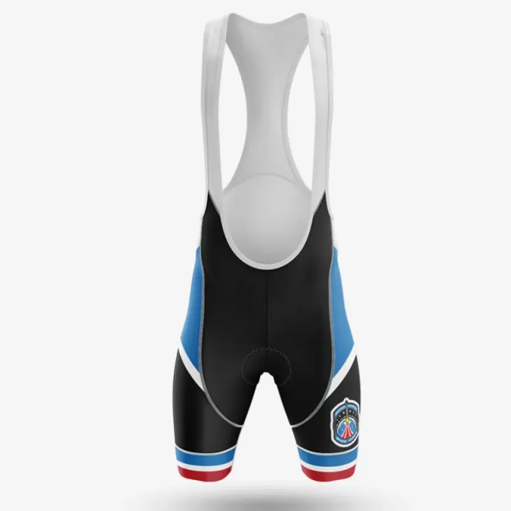 US Space Force Cycling Bibs Space Blue/Black/Red