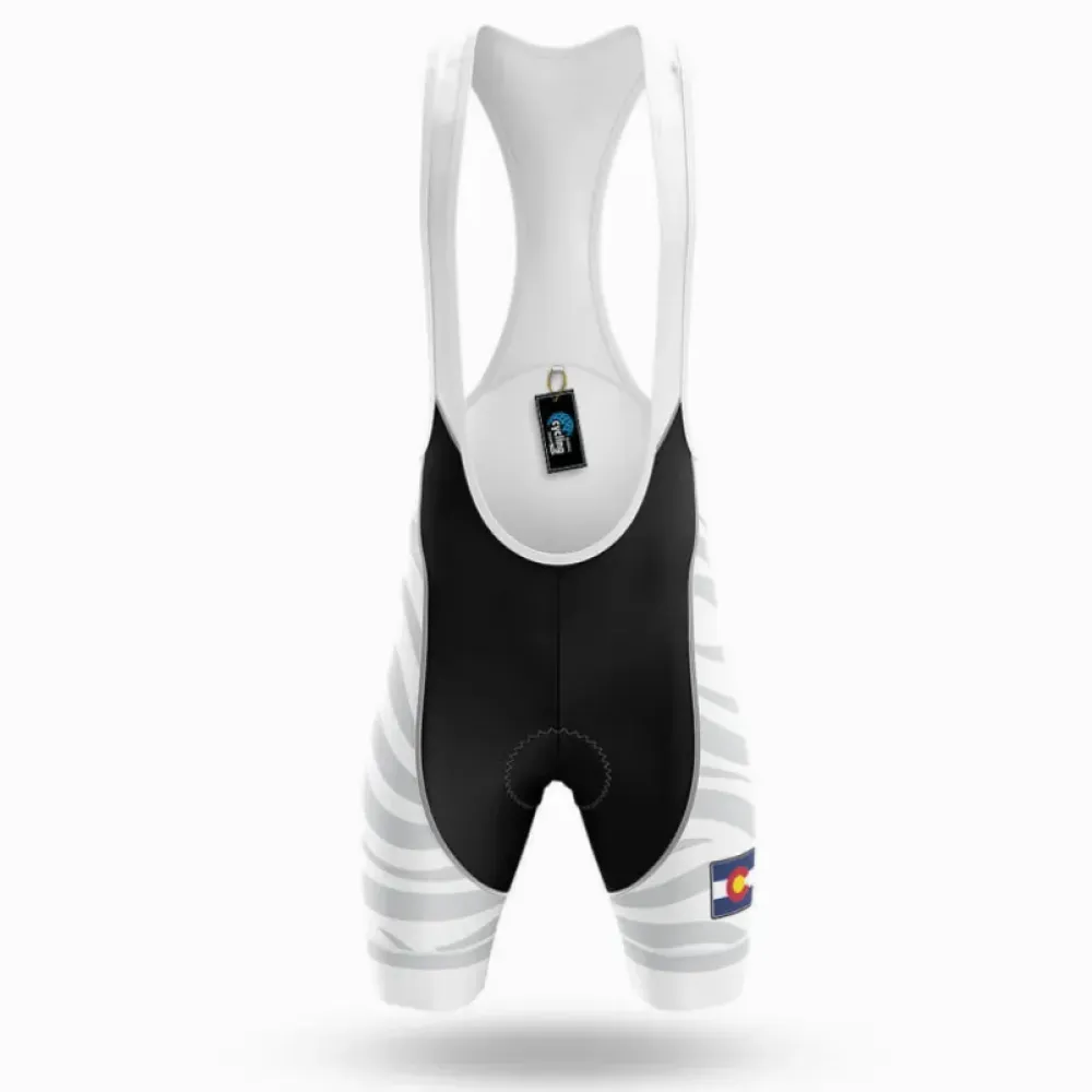 Colorado S8 Cycling Bibs Comfortable White/Black/Grey