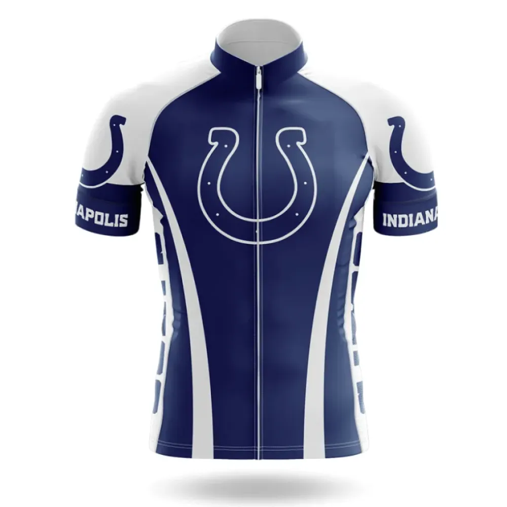 Indianapolis Colts Cycling Jersey Blue/White/Navy