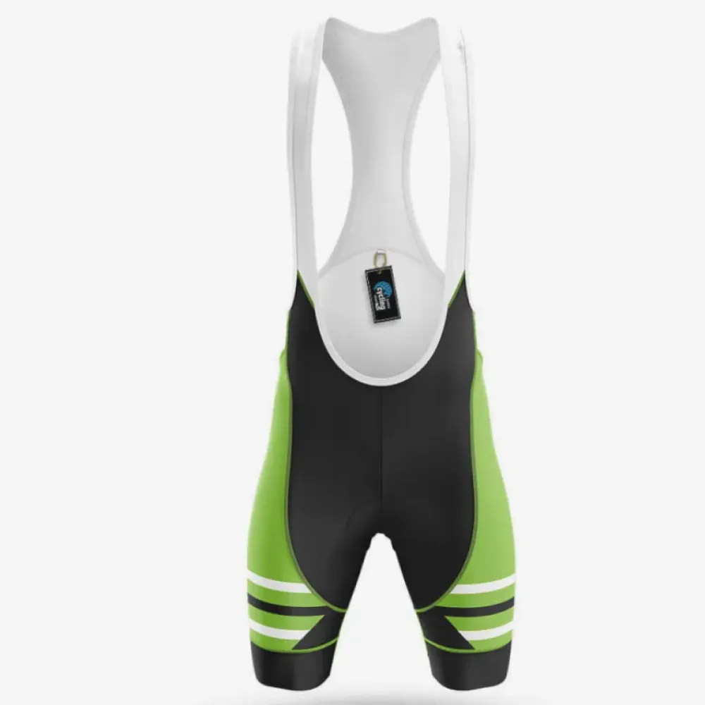 Cycling Bibs Awesome Grandpa Green/Black/White