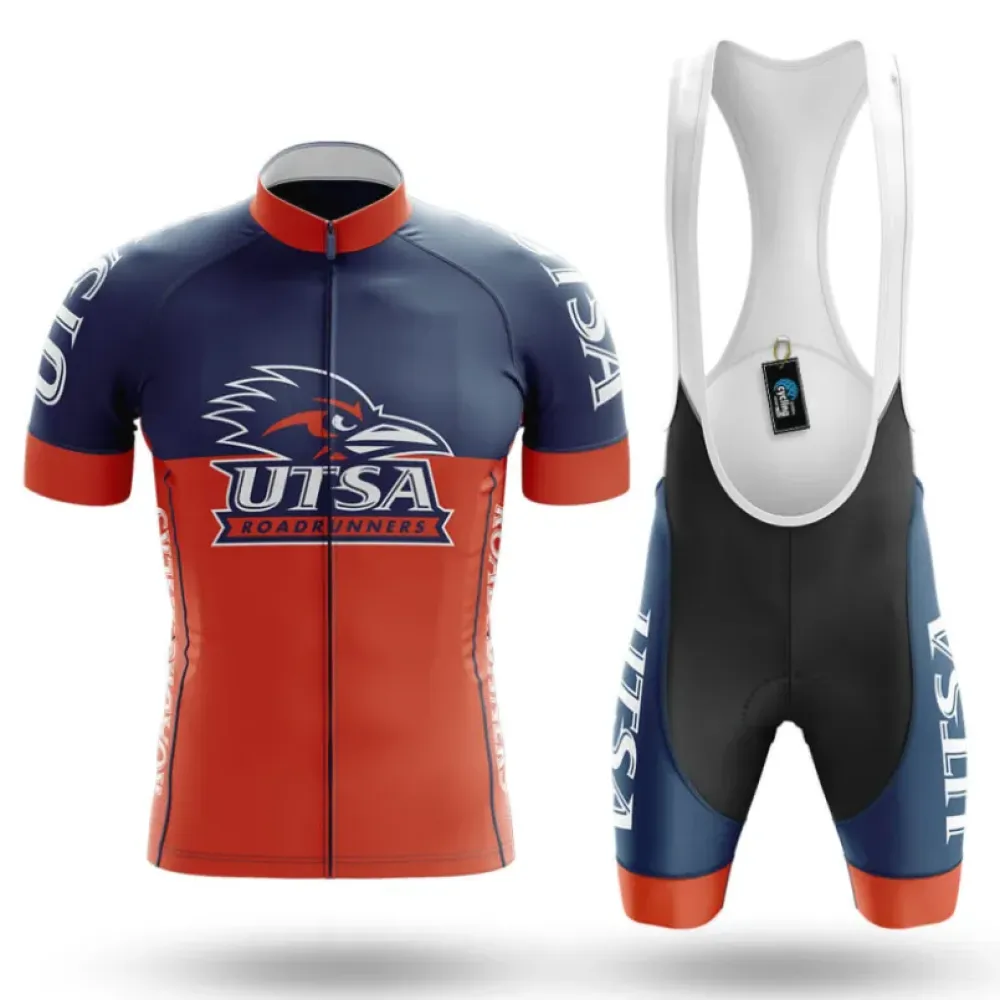 UTSA Cycling Kit Full Set Navy/Orange/White