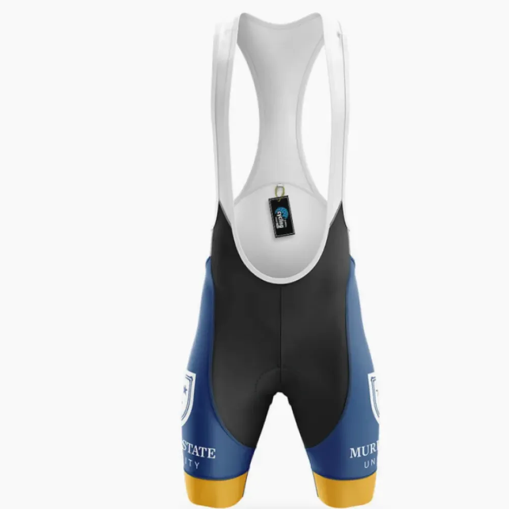 Murray State University Cycling Bibs Ver.2 Comfortable Navy/Yellow/White