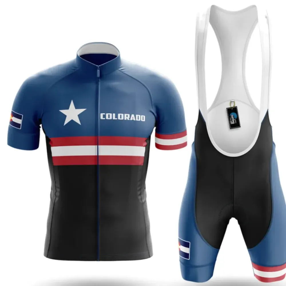 Colorado S26 Cycling Kit Full Set Navy/Red/White