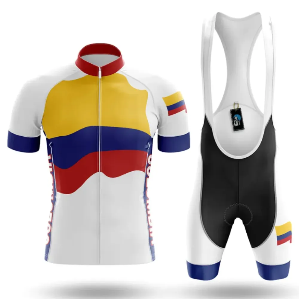 Colombia Flag Cycling Kit Full Set Cycling Yellow/Red/Blue