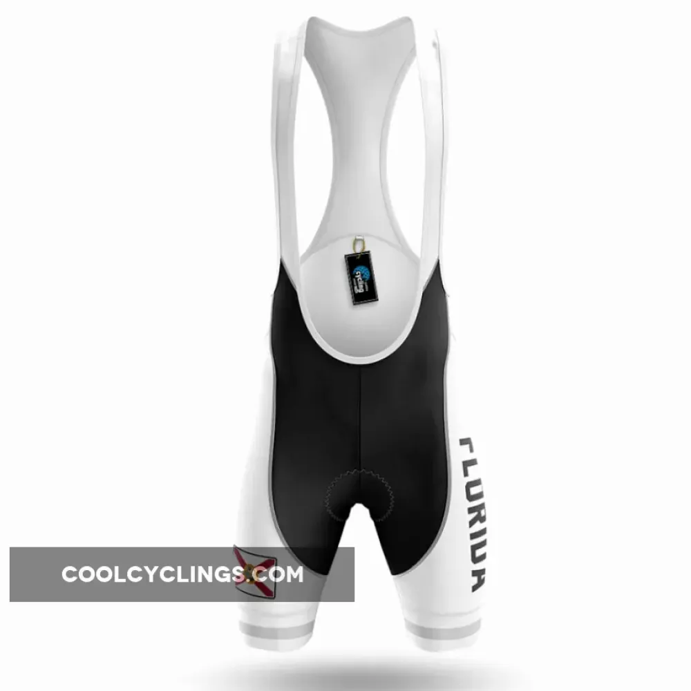 Florida S4 Cycling Bibs White/Black/Gold