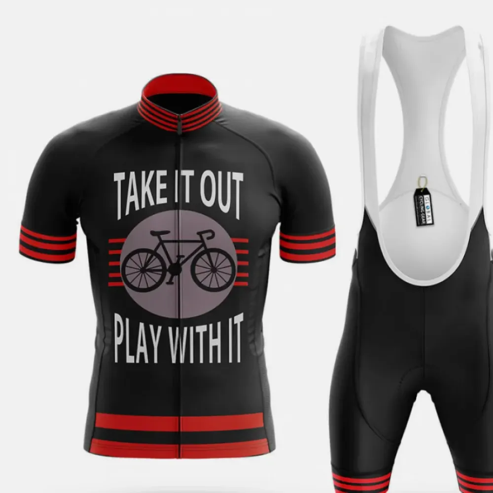 Cycle Gear Take It Out Cycling Kit Black/Red/White