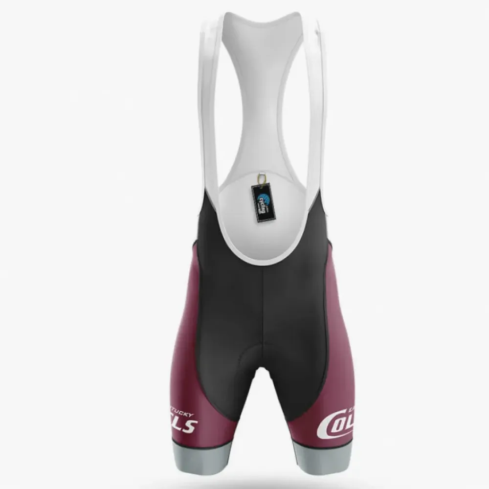 Colonels Cycling Bibs Comfortable Burgundy/White/Grey