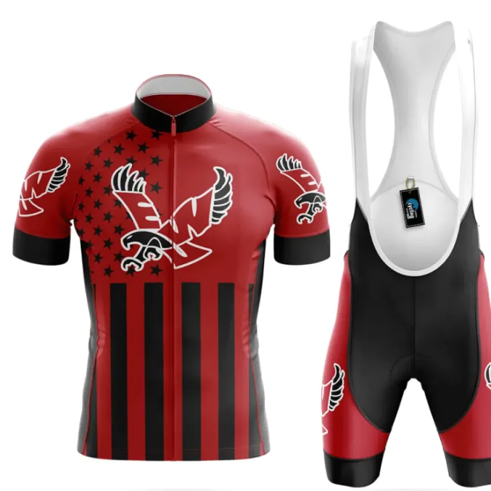 Eastern Washington University Cycling Kit Red/Black/White