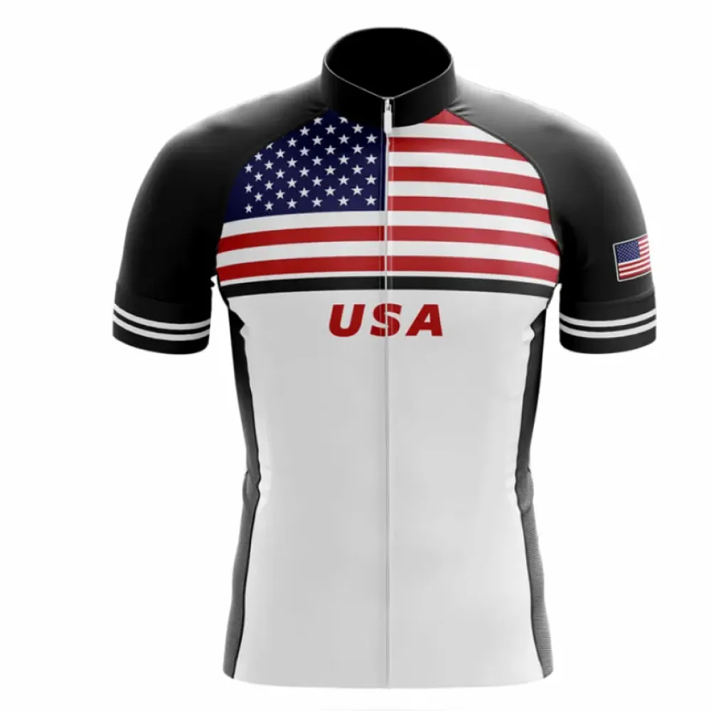 USA S12 American Flag Black/White/Red