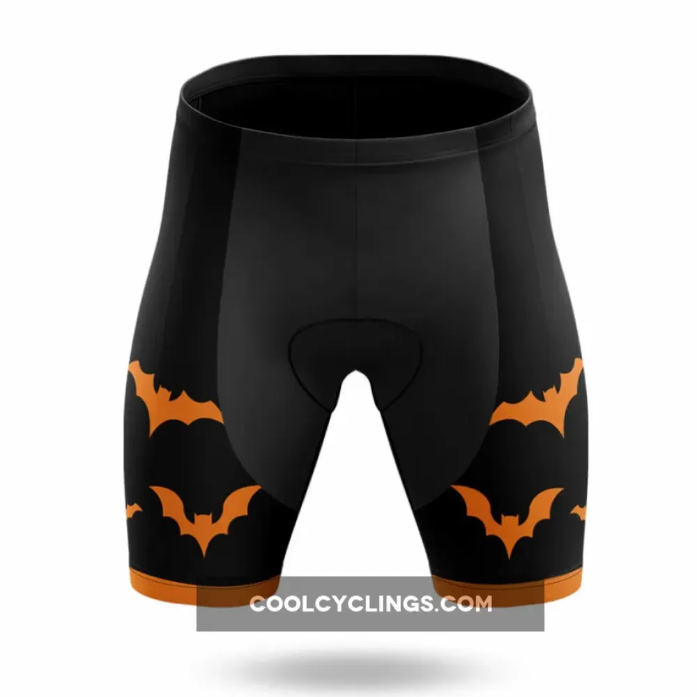 Cycling Shorts Pumpkin Face Black/Orange/Grey