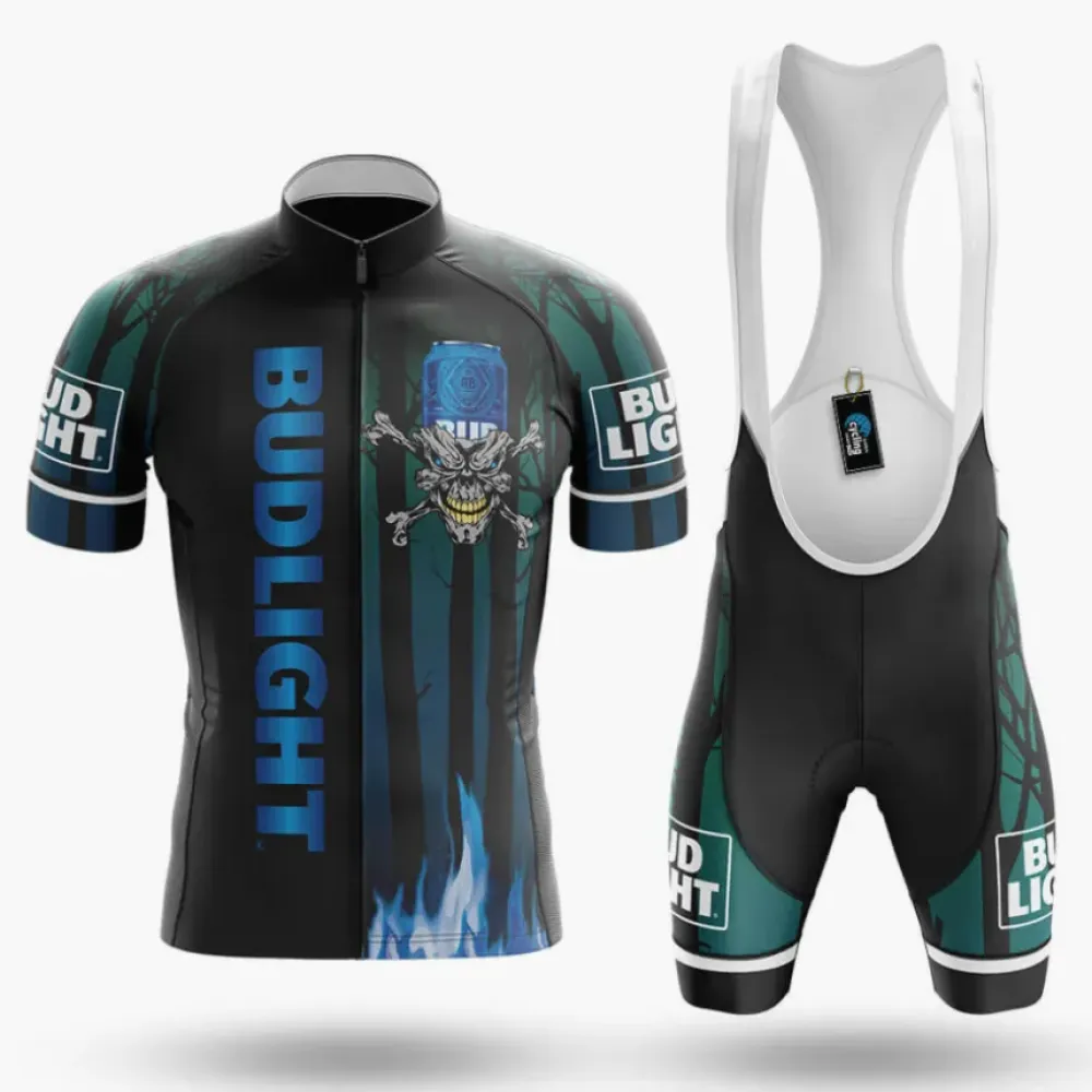 Bud Light V1 American Style Black/Green/Blue