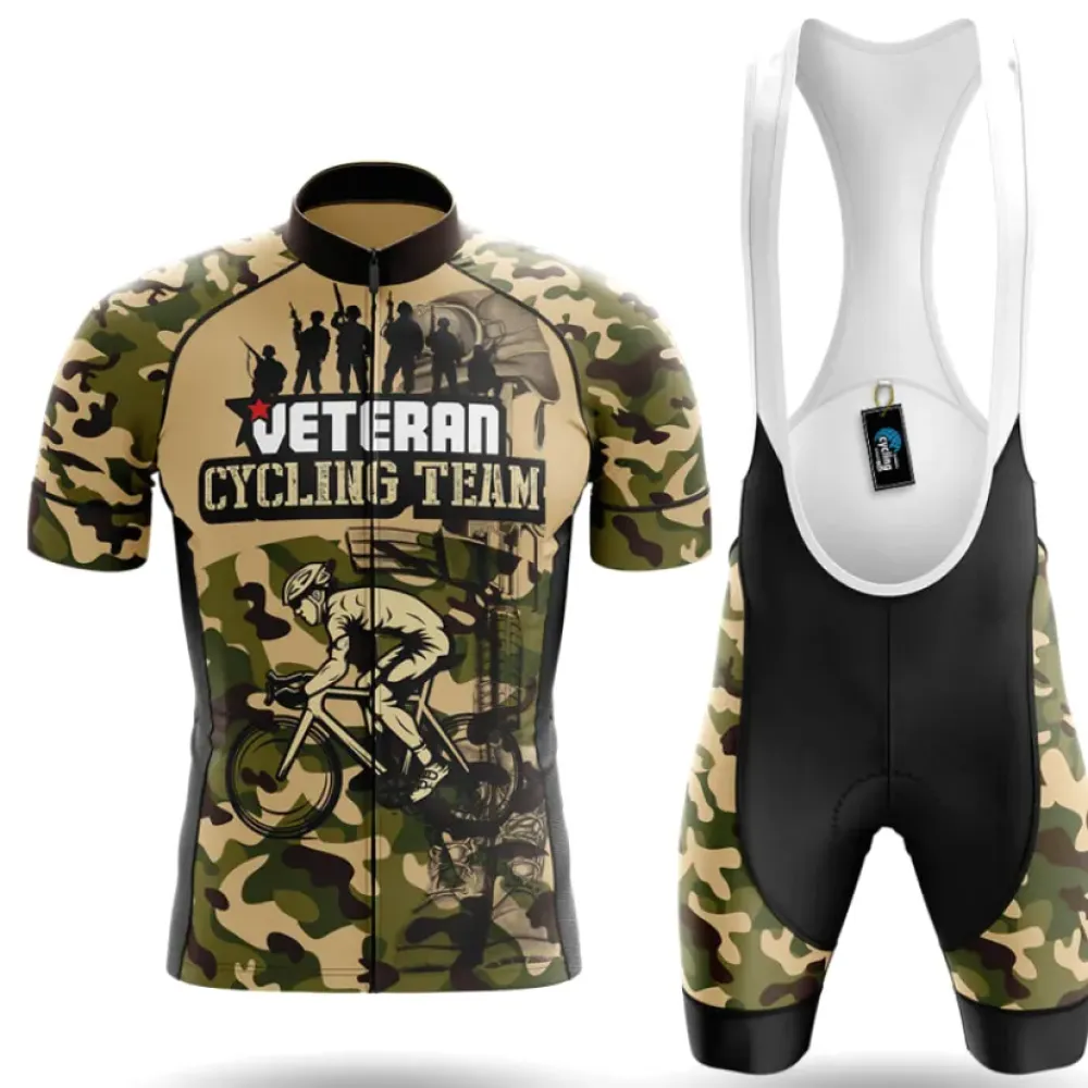 Veteran Cycling Team Military Camo Khaki/Black/Taupe