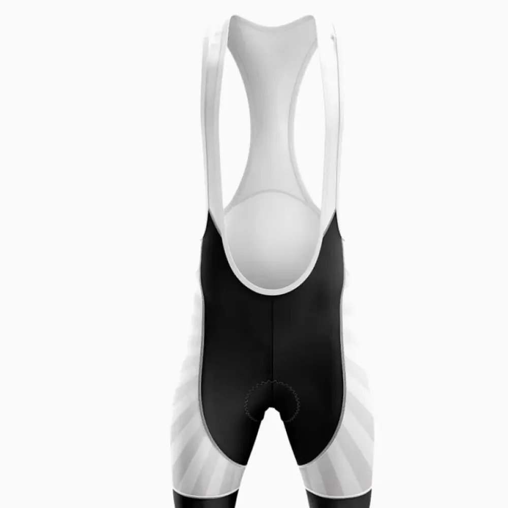 Ride My Bike Bibs Breathable White/Black/Grey