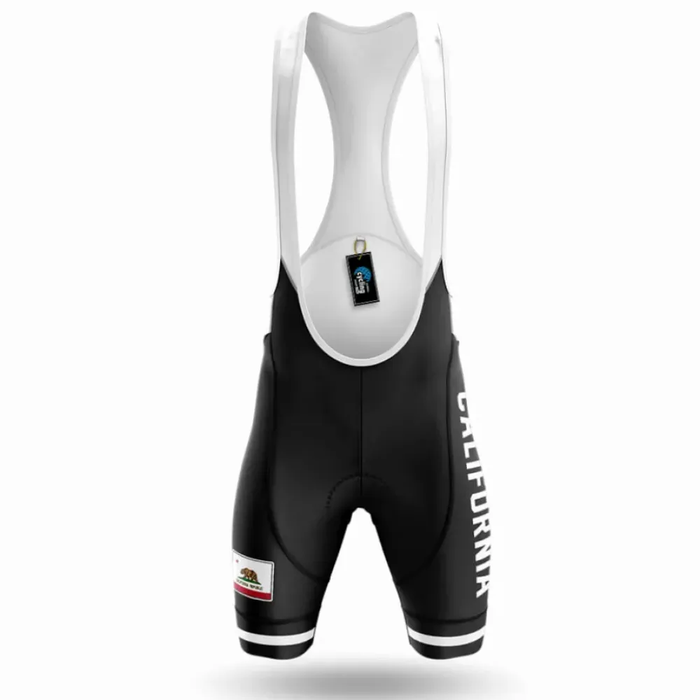 California S4 Cycling Bibs Black/White/Grey