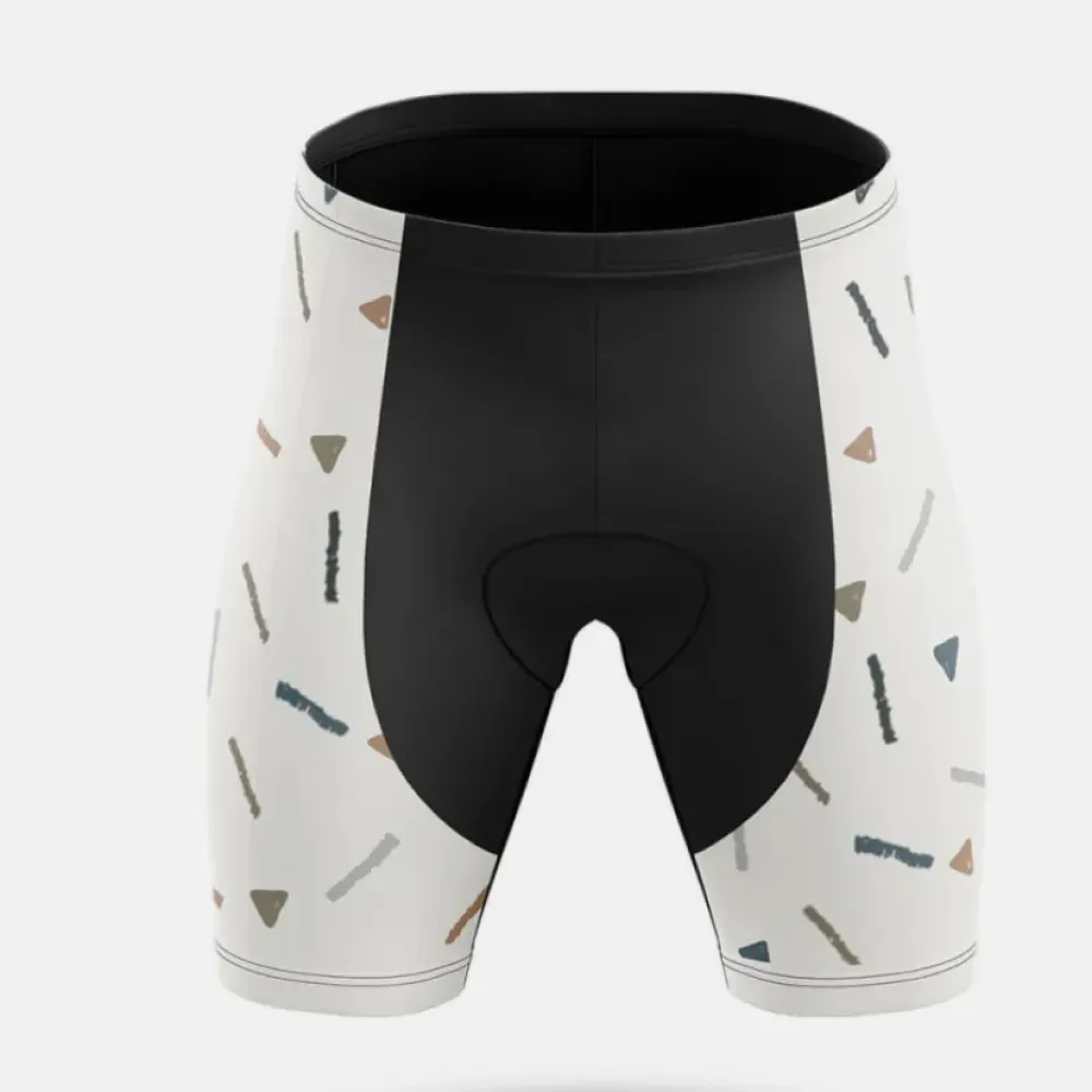 Women's Cycling Shorts Like A Girl V5 White/Black/Grey