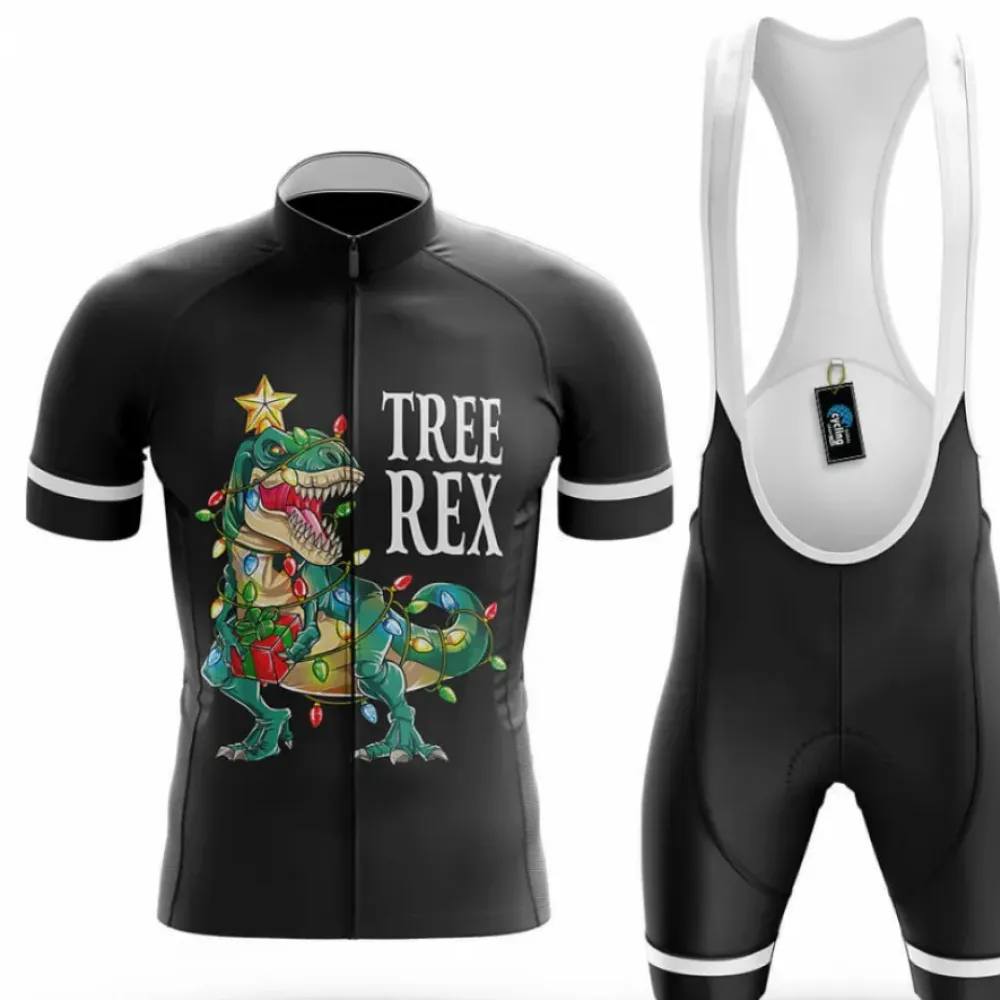 Cycling King Tree Rex Holiday Black/White/Green