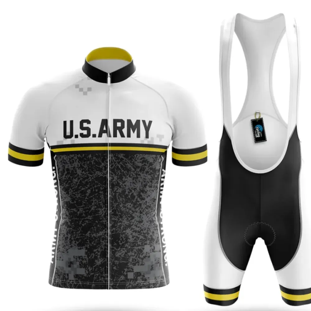 U.S. Army Strength Cycling Kit White/Black/Yellow