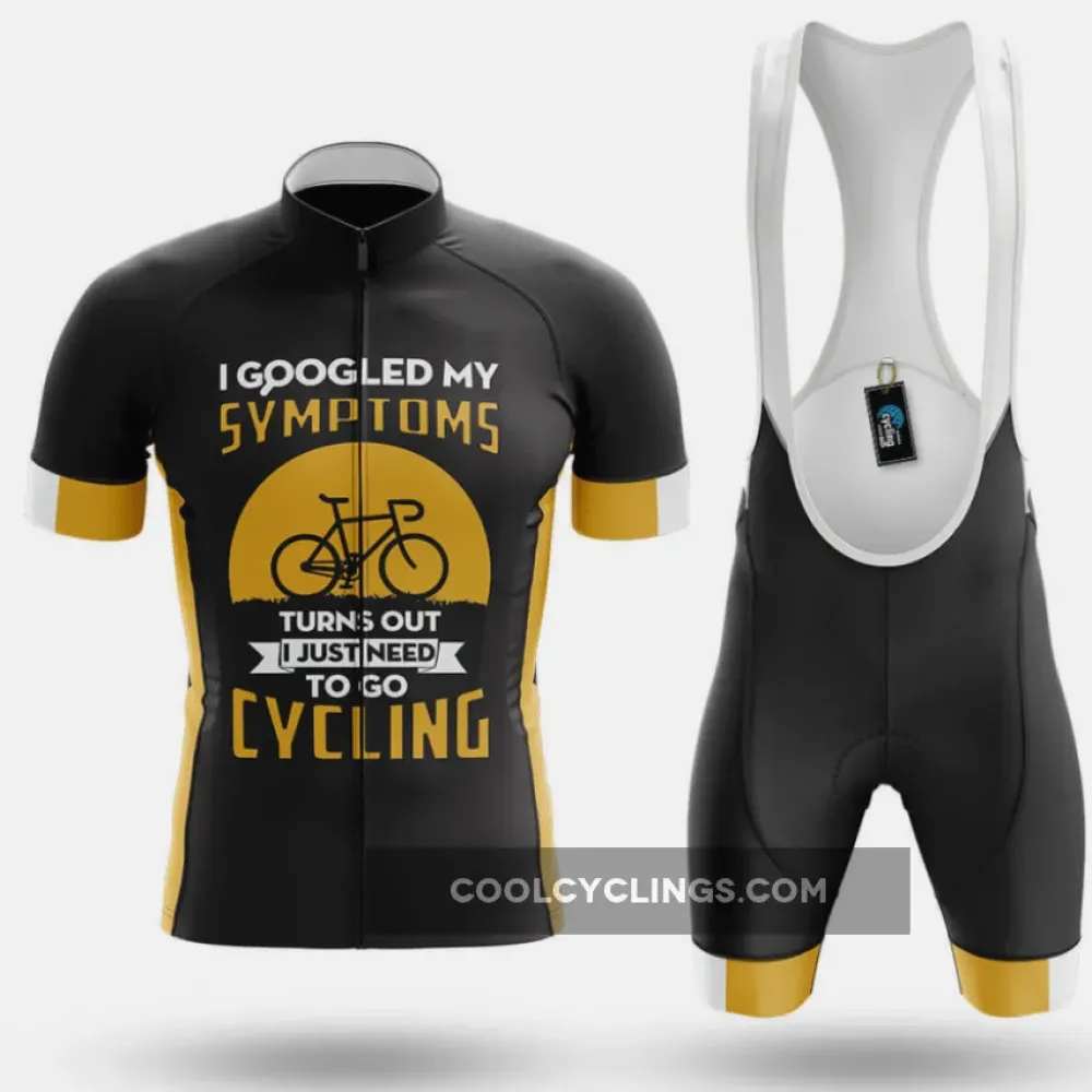 Cycling Kit Symptoms Black/Yellow/White
