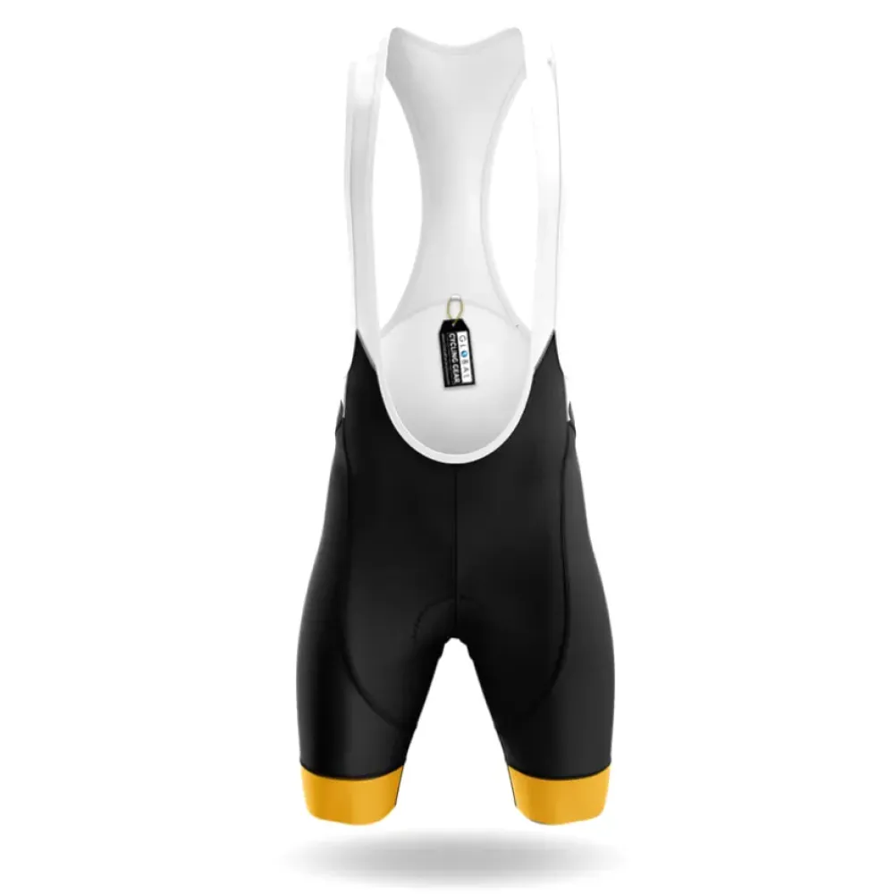 Slothwarts Cycling Bibs White/Yellow/Black