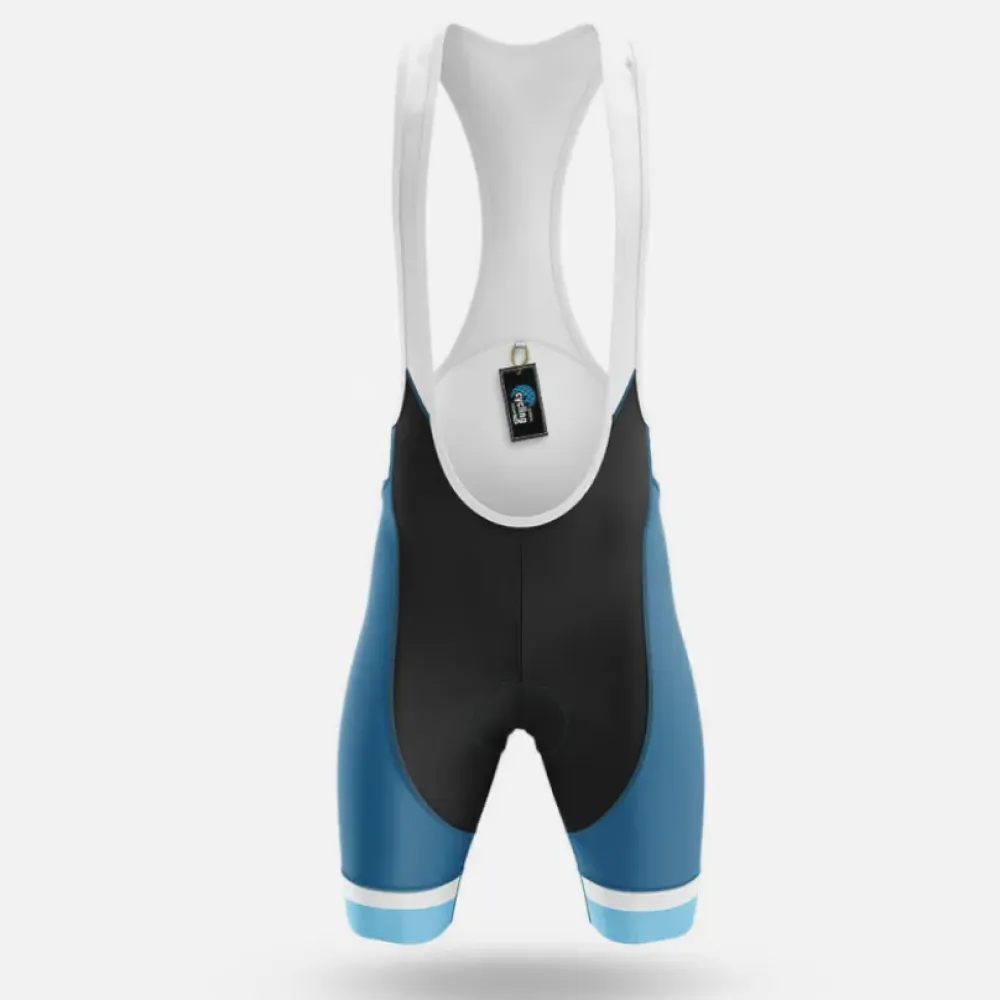 In My Head Cycling Bibs Comfortable Blue/White/Black