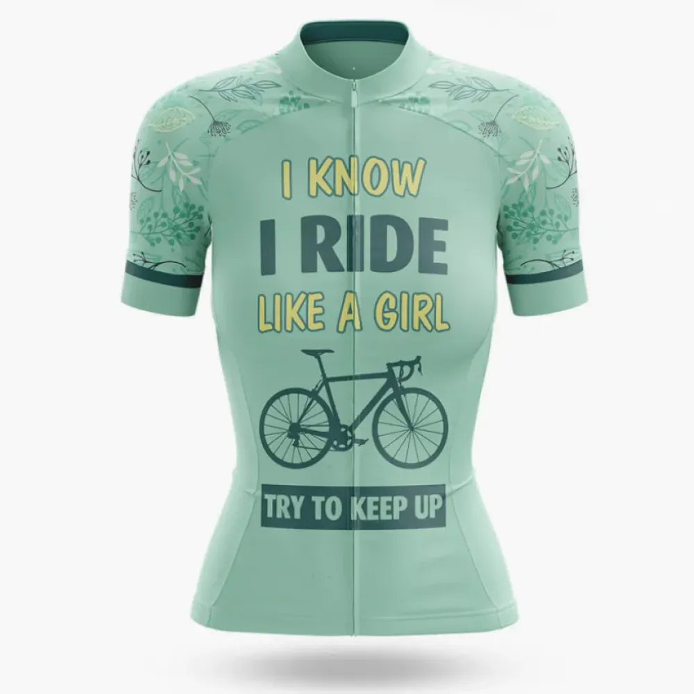 Like A Girl V6 Floral Mint/Green/Black