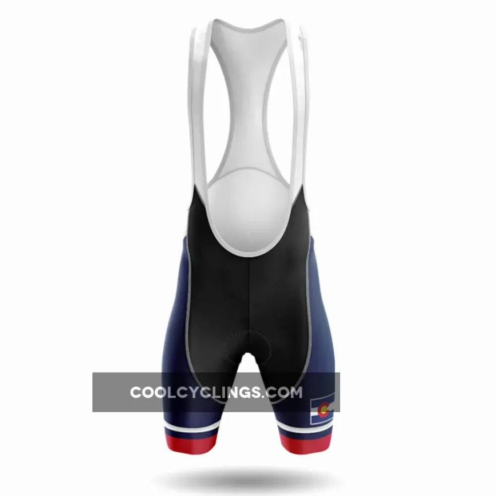 Colorado V19 Cycling Bibs Comfortable Navy/Red/White
