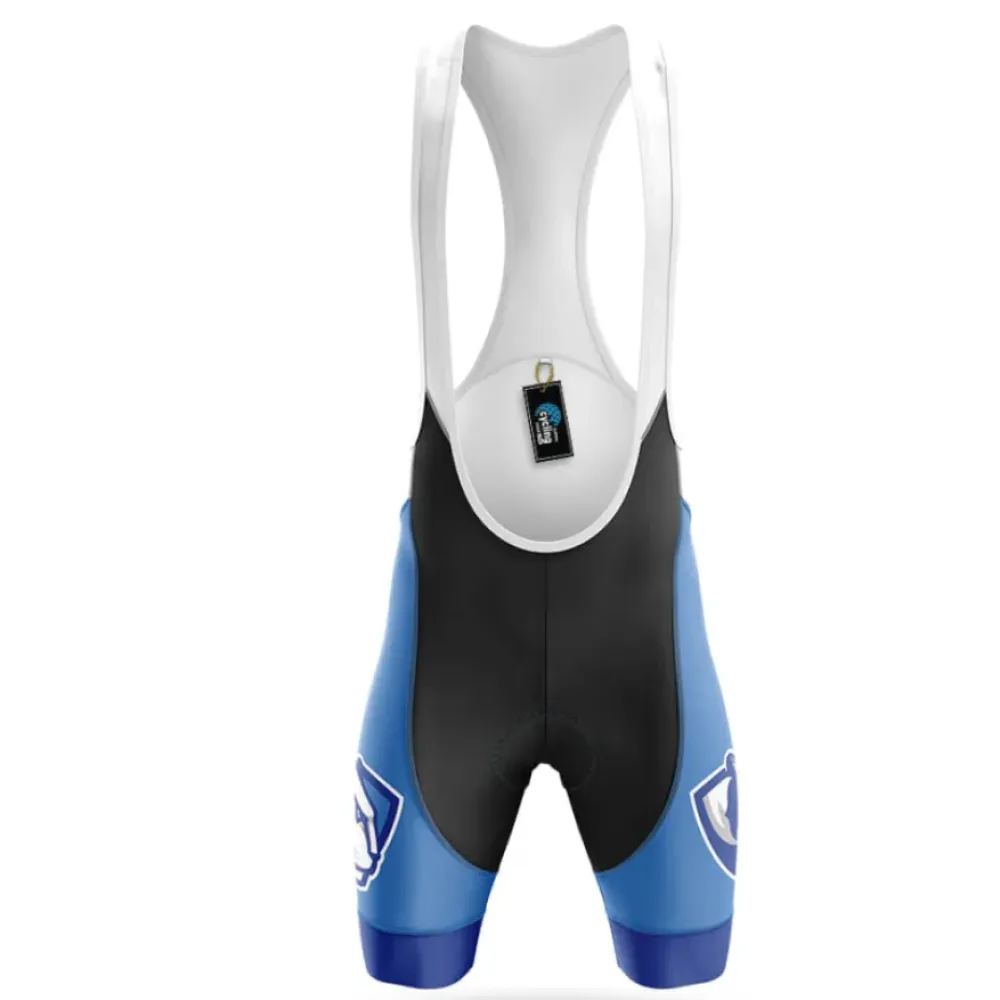 Eastern Illinois University Cycling Bibs Ver.2 Comfortable Blue/Black/White