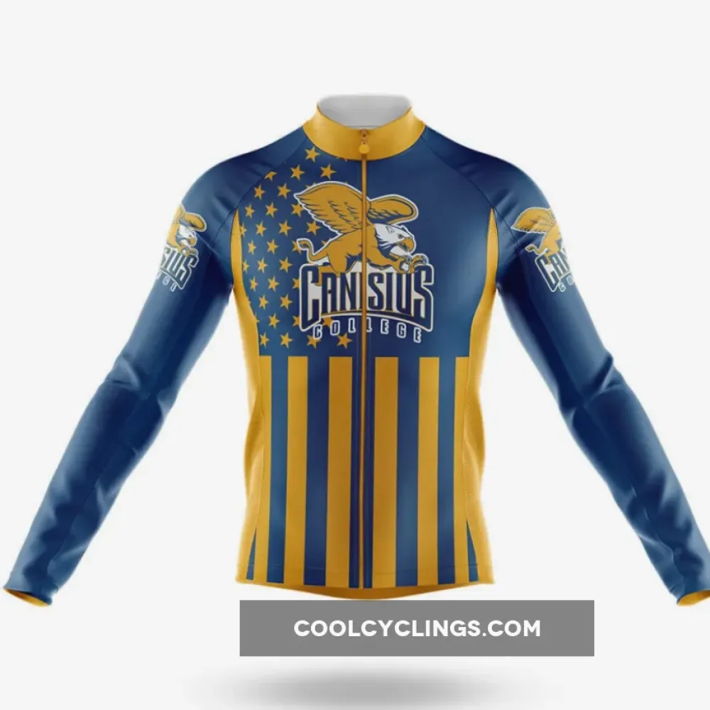 Canisius College USA Cycling Jersey Blue/Yellow/Stars