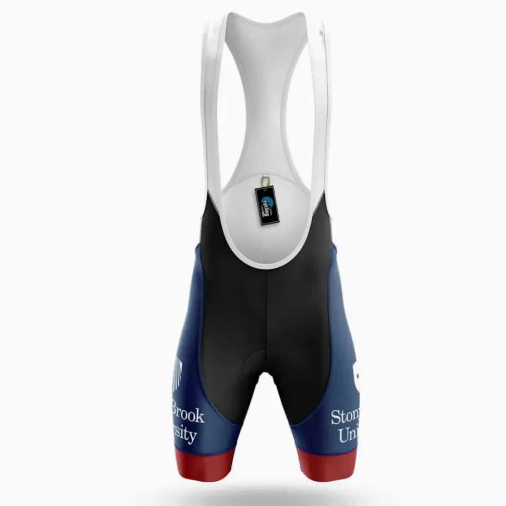 Stony Brook University Cycling Bibs Ver.2 Breathable Navy/Red/White