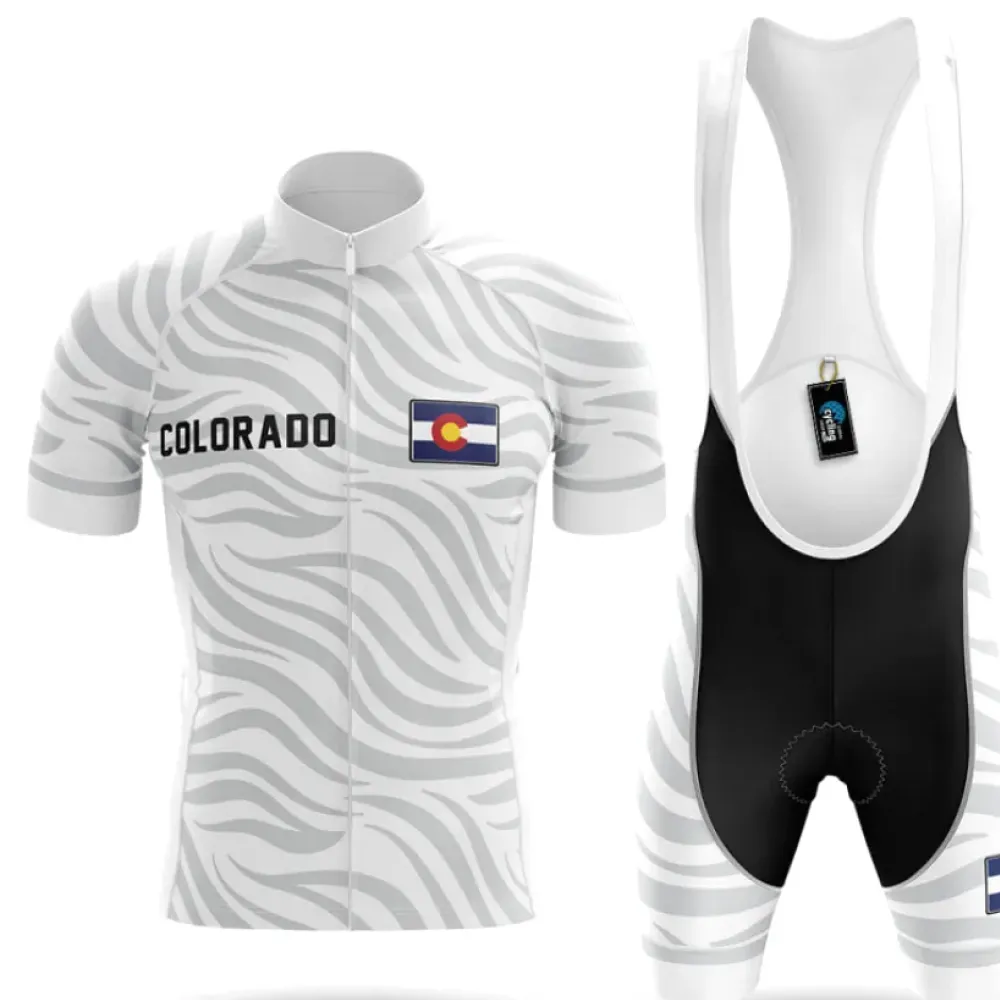 Colorado S8 Cycling Kit Full Set White/Black/Grey