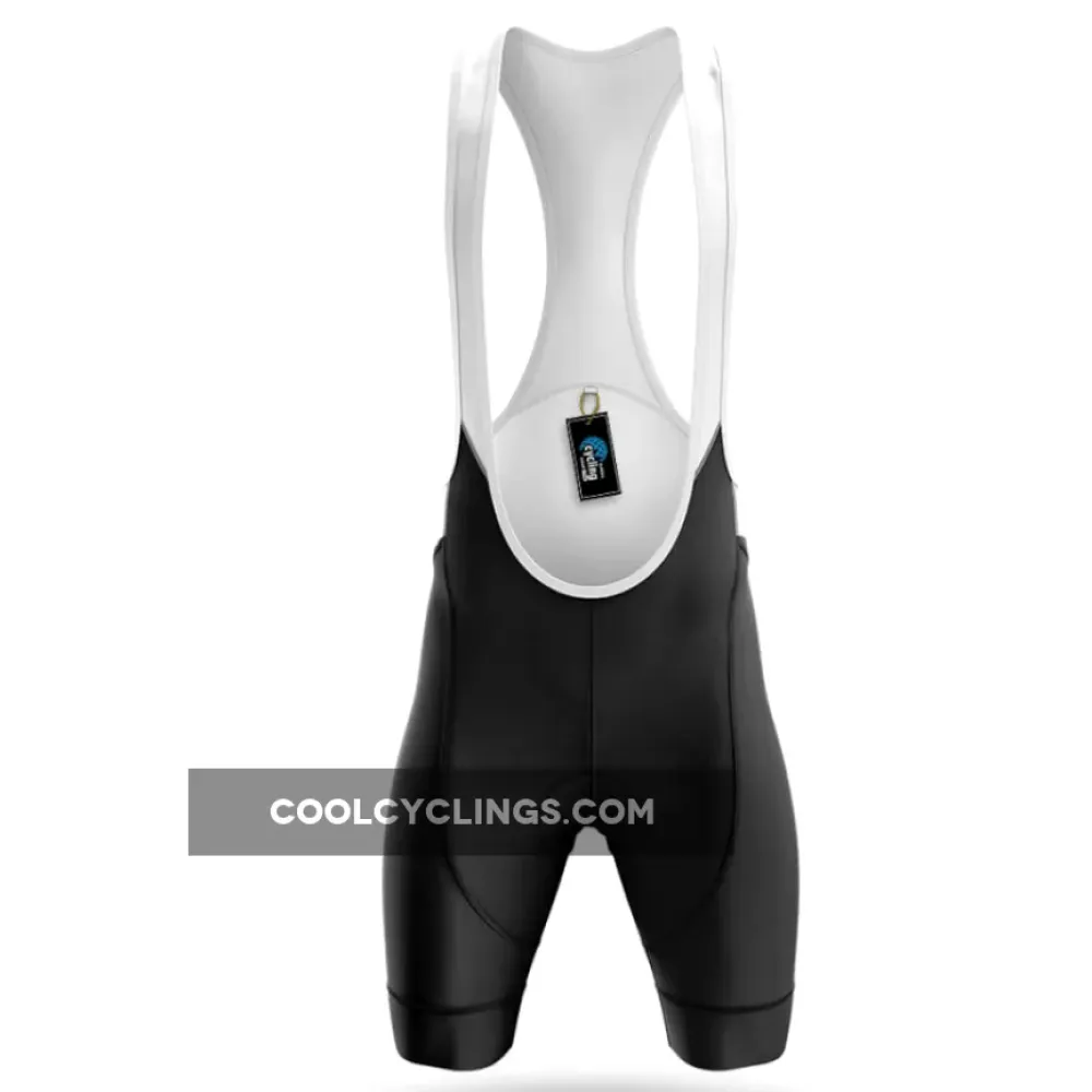 Cycling Bibs Comfortable White/Black/Grey