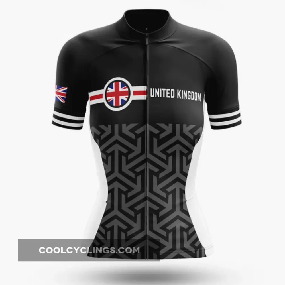 United Kingdom V18 Geometric Pattern Black/White/Grey