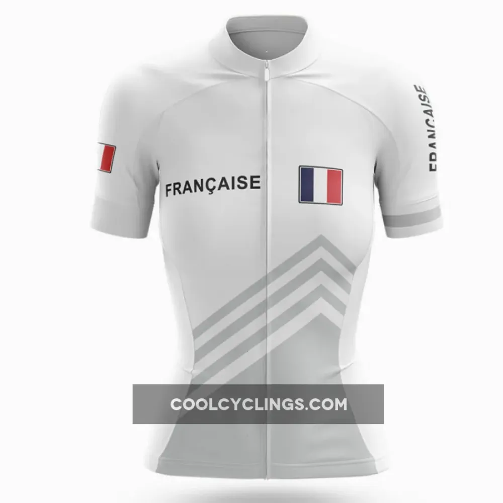 Française S5 White Grey/Red/Blue