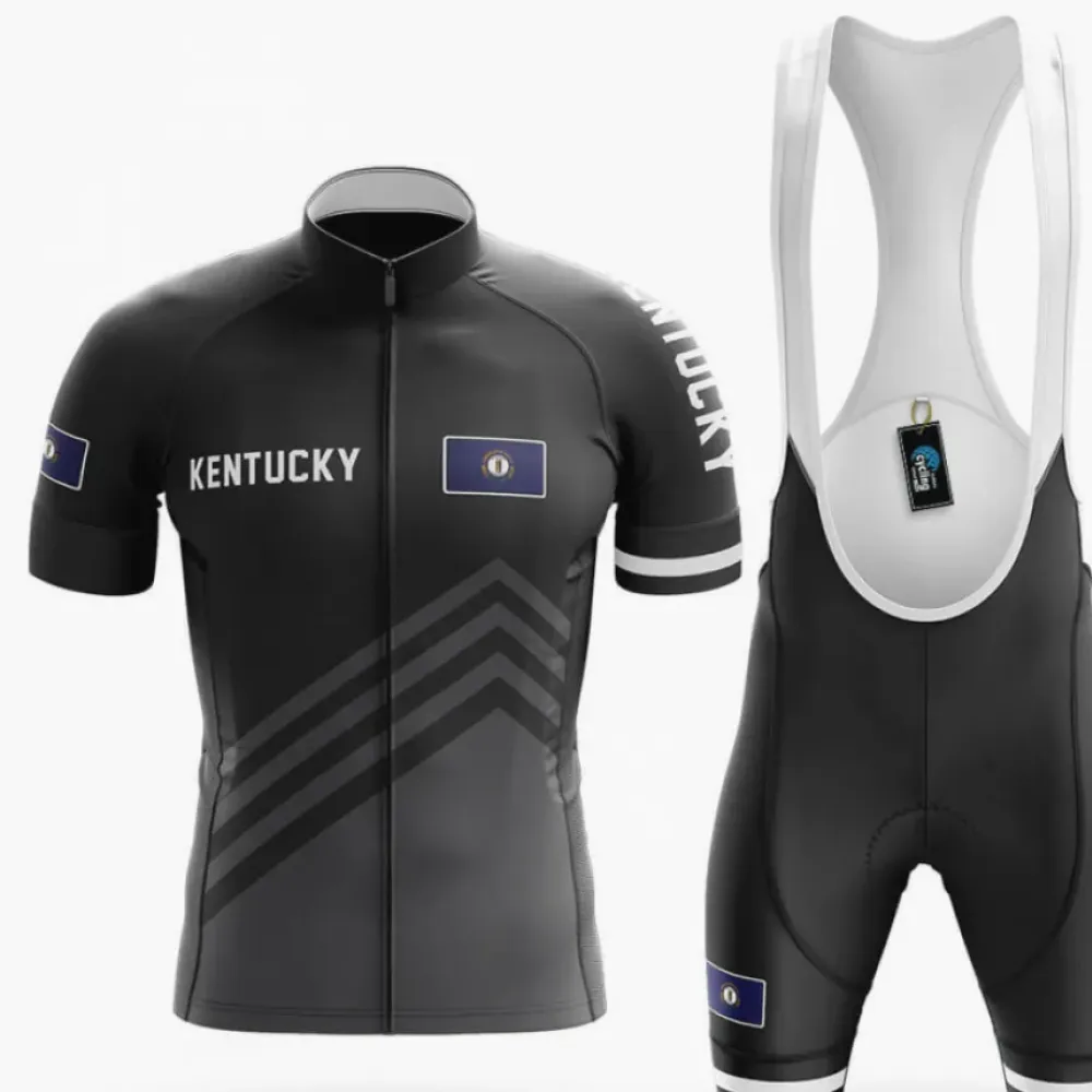 Kentucky S4 Cycling Kit Black/White/Grey
