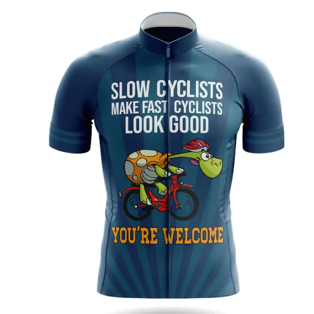 Slow Cyclist V5 Speedy Turtle Navy/Teal/Red