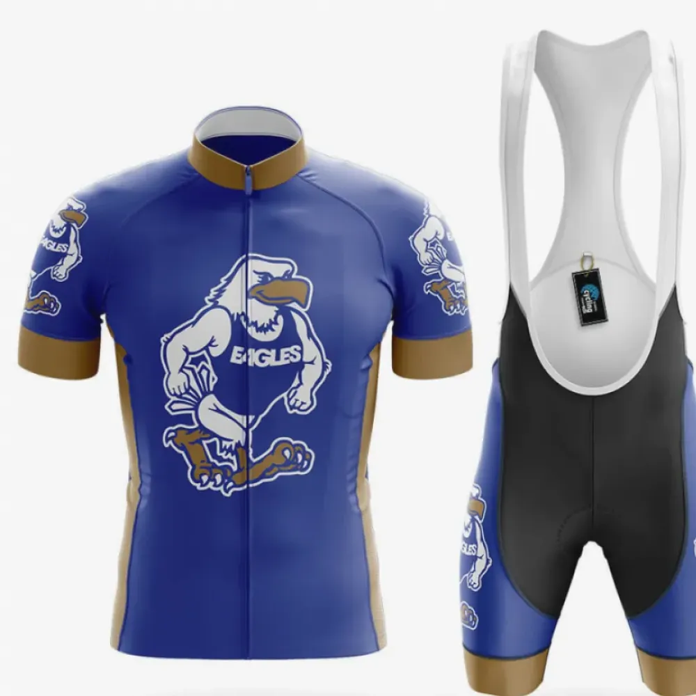 Georgia Southern Eagles Cycling Kit Blue/Gold/Black